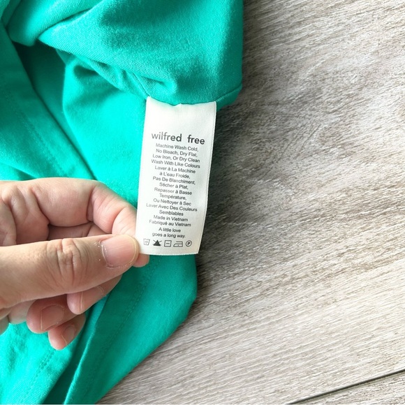 Aritzia Wilfred Free TINY DRESS in Green - Picture 11 of 15